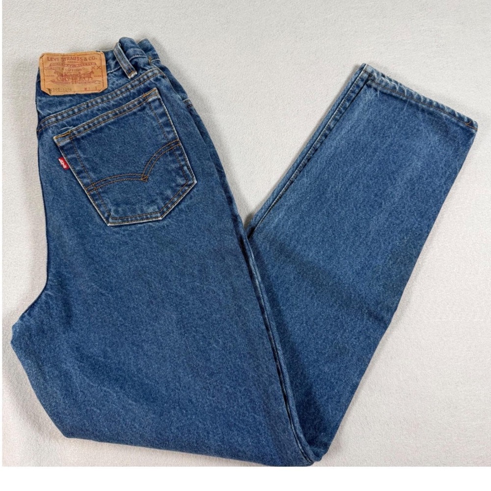 Levi's Jeans Womens 7 Blue 505 XX Straight Leg High Rise Vintage 80s Made in USA